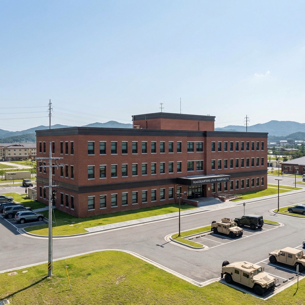 대구 미군기지 노후 막사 빌딩 1110 보수공사